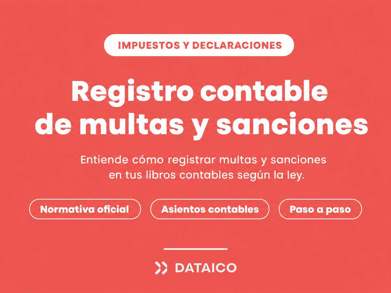 ¿Cómo se registran contablemente las multas y sanciones según el Estatuto Tributario?